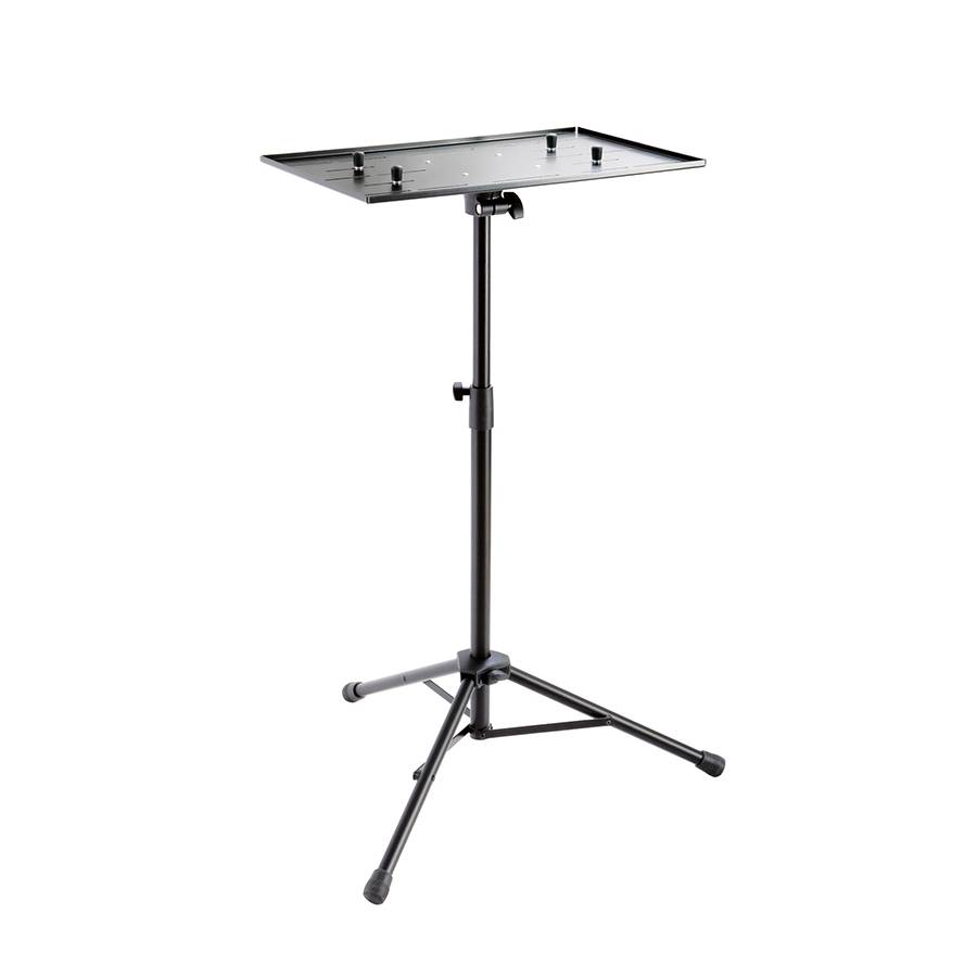 KOENIG & MEYER Laptop-Ständer mit verstellbaren Klemmbolzen (Auflage 479 x 312 mm | Aufstellmaß ø 750 mm |