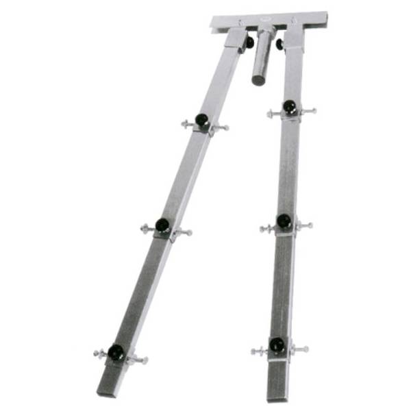 GUIL BR-02/H - Klappbarer Querträger für 6 oder 12 Scheinwerfer / Lautsprecher (Spigot Ø 35 mm | Länge 2.100 mm |