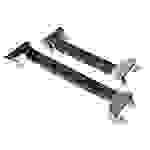 KOENIG & MEYER Rollschlitten für Keyboardständer mit feststellbaren Rollen (ausziehbar von 564 bis 787 mm | Breite 183