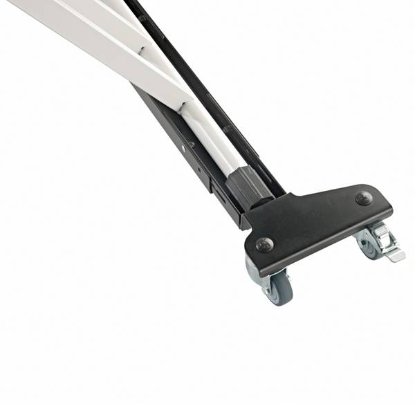KOENIG & MEYER Rollschlitten für Keyboardständer mit feststellbaren Rollen (ausziehbar von 564 bis 787 mm | Breite 183