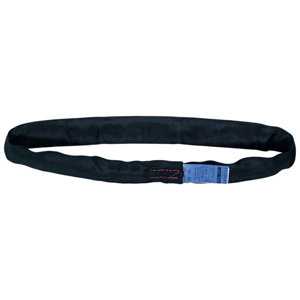 SAFETEX Rundschlinge SX "Blackline" mit Polyestergarn-Einlage (WLL 2.200kg | EN 1492-2 PES | Umfangslänge 4,00m) - in