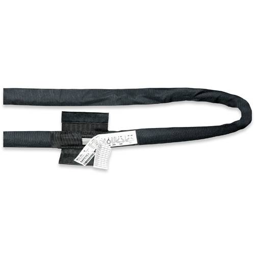 SAFETEX Rundschlinge SX-STEEL "Blackline" mit Stahlseil-Einlage (WLL 2.000kg bei Sicherheitsfaktor 5 | Umfangslänge