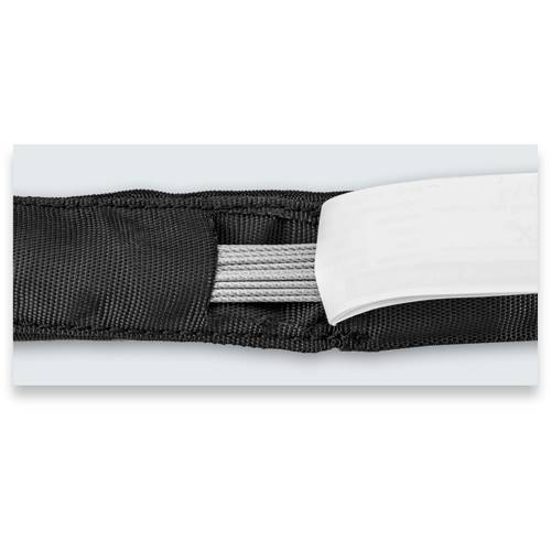 SAFETEX Rundschlinge SX-STEEL "Blackline" mit Stahlseil-Einlage (WLL 2.000kg bei Sicherheitsfaktor 5 | Umfangslänge