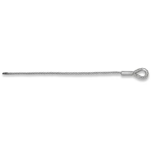 SAFETEX Anschlagseil nach EN 12385-4 mit einseitiger Kausche (DGUV bis 60kg | Seil-Ø4,00mm | Konstruktion 6x19 mit