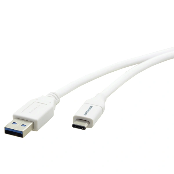 KRAMER C-USB31/CA-3 - SuperSpeed+ USB3.1 GEN-2 Anschlusskabel (USB-A male / USB-C male) - 1,00m KRAMER C-USB31/CA-3 - SuperSpeed+ USB3.1 GEN-2 Anschlusskabel (USB-A male / USB-C male) - 1,00m