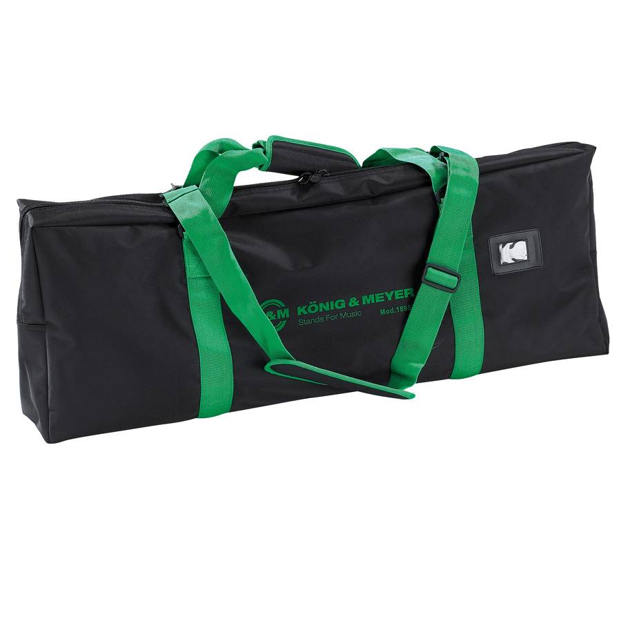 KOENIG & MEYER Tragetasche mit Tragegriff & Umhängegurt für Keyboard-Klapptisch 18953 (wasserabweisend | Maße 900 x 350