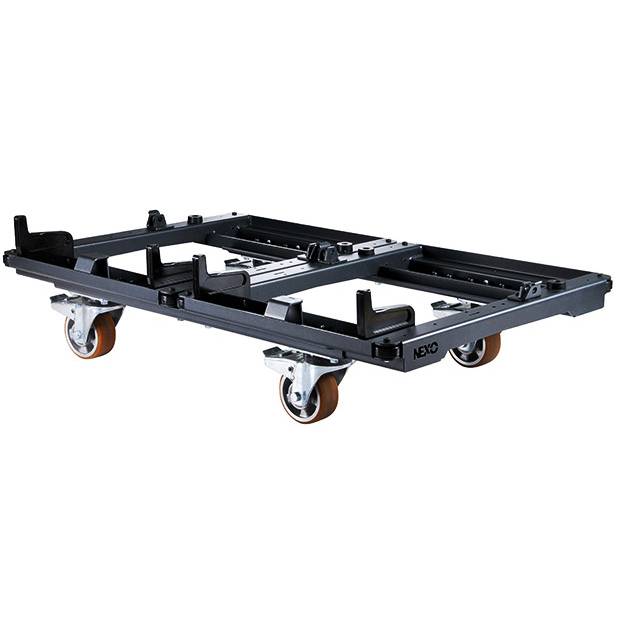 NEXO STT-DOLLY01 - Einzel-Dolly für STM M28 | STM M46 | STM B122 | STM S118 - in schwarz