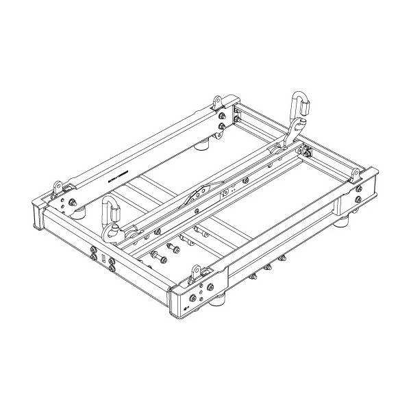 NEXO VNT-BUMPM10 - Hebe-/Stacking-Bumper für GEO M1012 & GEO M1025 Line Array Lautsprecher und MSUB15 Subwoofer - in