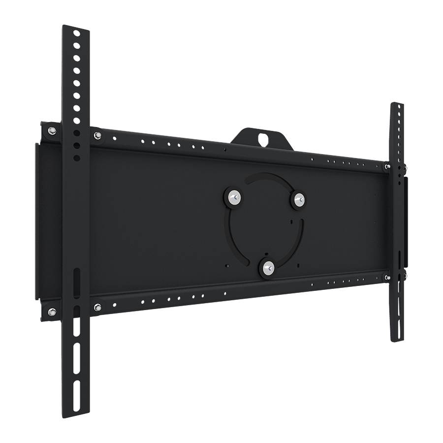 SMARTMETALS MOUNTING SOLUTIONS Miethalterung mit Dreipunktkupplung & Drehfunktion (max. 160kg) - schwarz