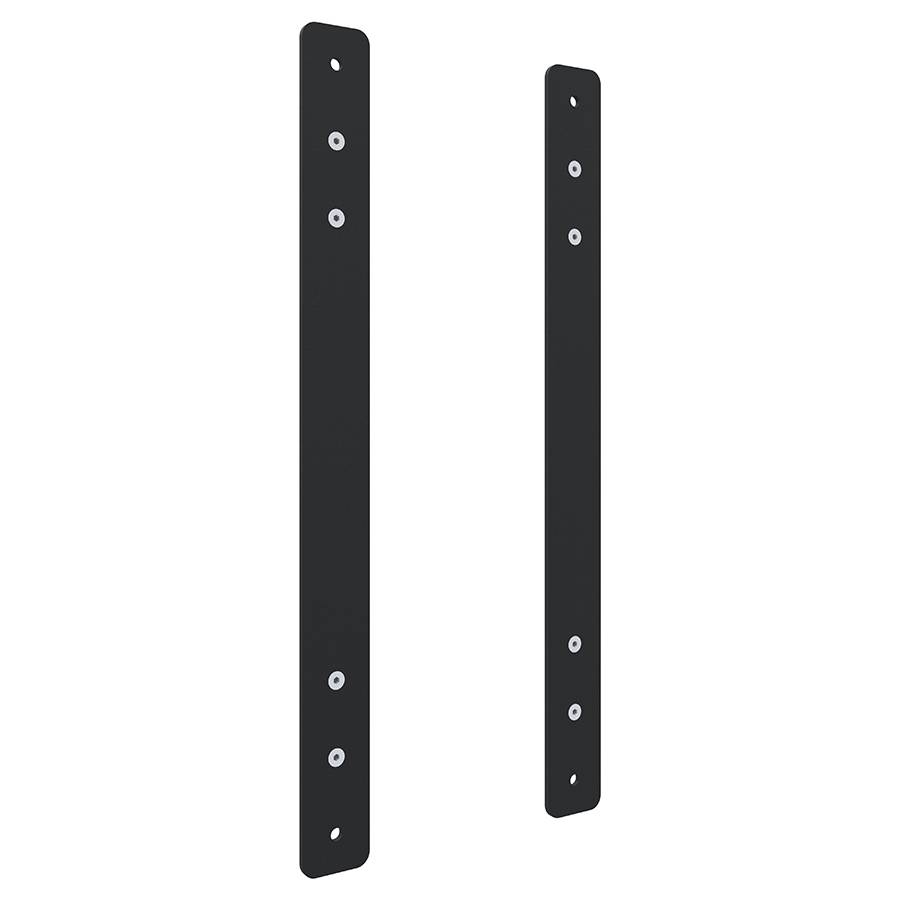 SMARTMETALS MOUNTING SOLUTIONS Adapterstreifen-Set zur Erweiterung von VESA 400 auf VESA 500 (max. 200kg) - schwarz