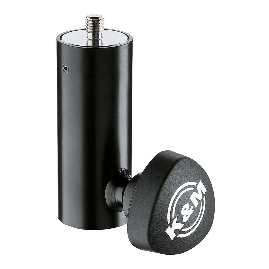 KOENIG & MEYER Reduzierflansch passend für alle K&M-Boxenstative mit 35mm Durchmesser (arretierbar | Länge 100mm |