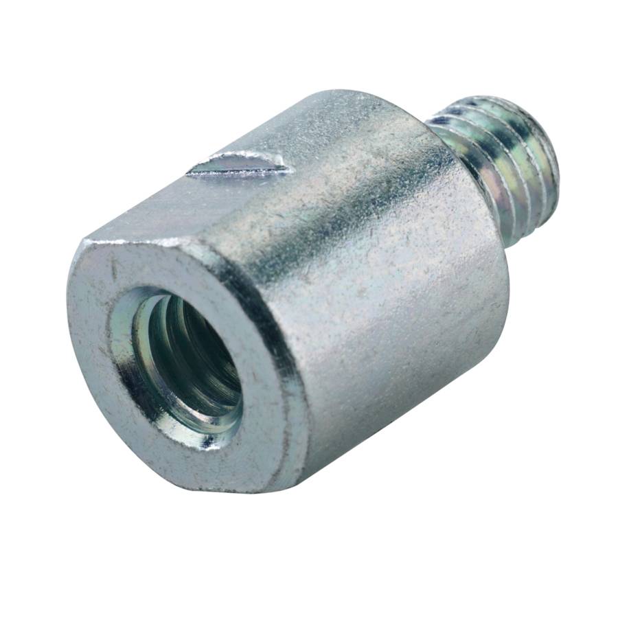 KOENIG & MEYER Reduziergewinde mit Schlüsselflächen SW 17 (20mm Reduziergewinde außen | M10x12 mm Außengewinde | 3/8"