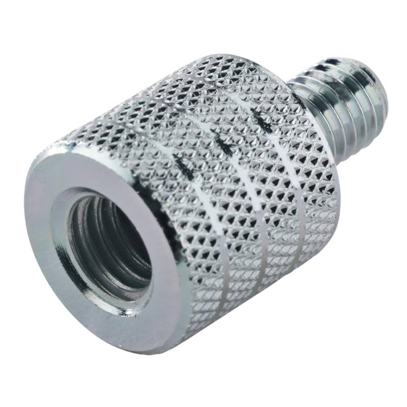 KOENIG & MEYER Reduziergewinde mit gerändelter Oberfläche (18 x 30mm Reduziergewinde außen | M8 x 12 mm Außengewinde |