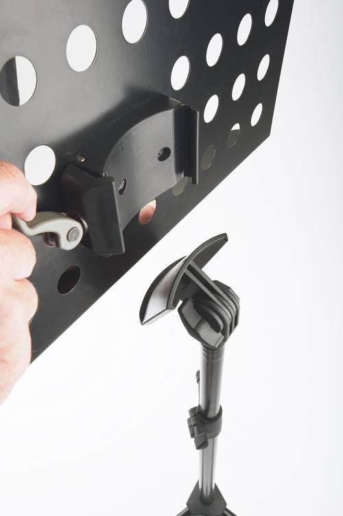 KOENIG & MEYER Orchesternotenpult mit Schnellverschluss (Notenauflage 490 x 340 x 50 mm | höhenverstellbar von 740 bis