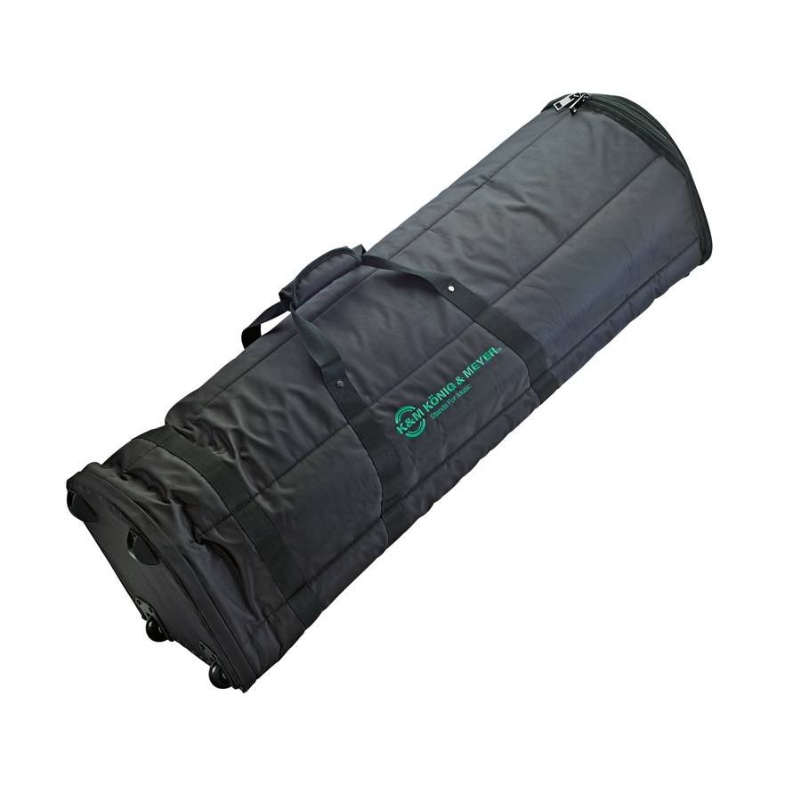 KOENIG & MEYER Profi-Tragetasche "Select" für 6 Mikrofonstative (Maße: 1.110 x 350 x 370 mm | incl. Rollen) - in schwarz