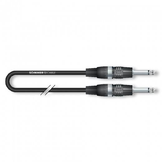 SOMMER CABLE Instrumentenkabel Tricone MKII (1 x 0,22mm² | Klinke male 6,3mm Mono / Klinke male 6,3mm Mono | HICON |