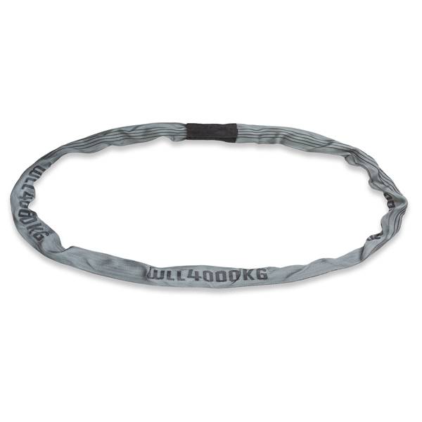 SAFETEX Premium-Rundschlinge SX-STEEL "Blackline" mit Stahlseil-Einlage (WLL 4.000kg bei Sicherheitsfaktor 5 |
