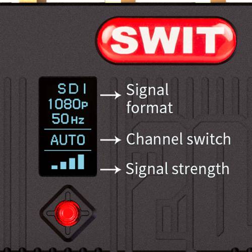 SWIT ELECTRONICS FLOW500 - FULL-HD Wireless Videoübertragungssystem mit Receiver & Transmitter (3G-SDI & HDMI | bis 150m