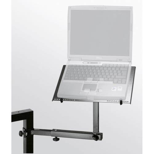 KOENIG & MEYER Laptophalterung (Aufnahmeplatte 355 x 240mm | stufenlos schwenk- und ausziehbar | neigbar) - in schwarz
