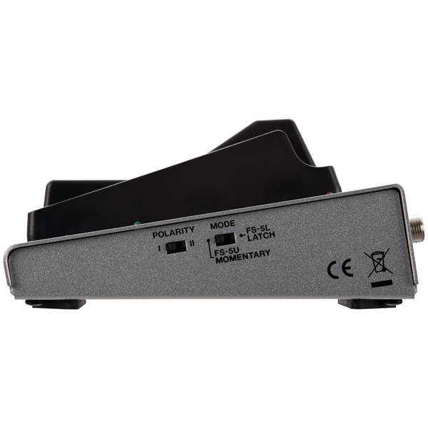 ROLAND FS-7 - BOSS Doppel-Fußschalter (2x Fußpedale in einem Gehäuse | 6,3mm Mono-Klinkenbuchse) - schwarz/silber