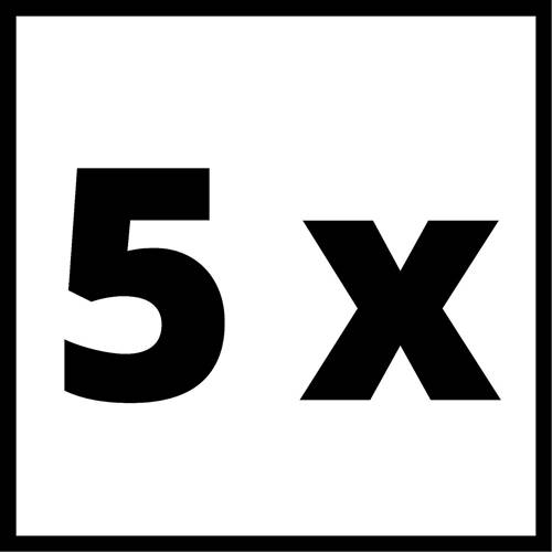 EINHELL Schmutzfangsack (10 Liter) passend für TC-VC 18/10 Li Nass- und Trockensauger (Packung mit 5 Stück)