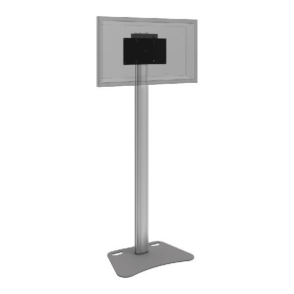 SMARTMETALS MOUNTING SOLUTIONS Miethalterung mit Dreipunktkupplung (VESA 200 & 400-200 | max. 50kg) - schwarz