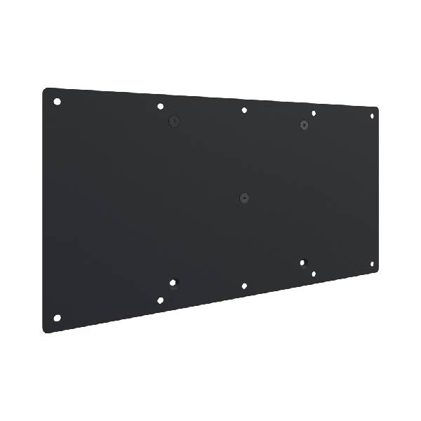 SMARTMETALS MOUNTING SOLUTIONS Miethalterung mit Dreipunktkupplung (VESA 200 & 400-200 | max. 50kg) - schwarz