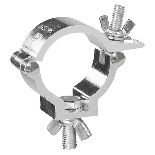 GUIL ABZ-00 - Klemmkupplung für Rohre mit Außen-Ø von 50,0mm (Belastbarkeit max. 100kg | Aluminium) - silber