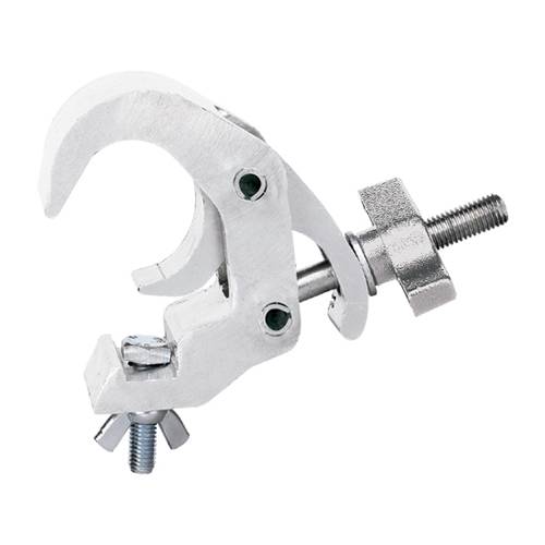 GUIL ABZ-07/E - Schnellbefestigungsklemme für Rohre mit Außen-Ø von 38,0-51,0mm (Belastbarkeit max. 100 kg) - silber