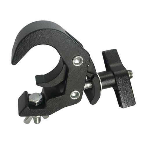 GUIL ABZ-07/E-N - Schnellbefestigungsklemme für Rohre mit Außen-Ø von 38,0-51,0mm (Belastbarkeit max. 100kg) - schwarz