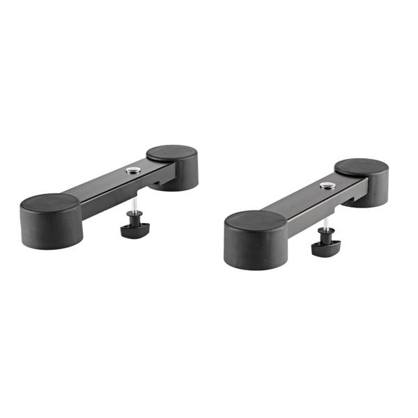 KOENIG & MEYER Digitalpiano-Auflage in kurzer Ausführung für Omega Keyboardtische (Auflagentiefe 264mm) - in schwarz