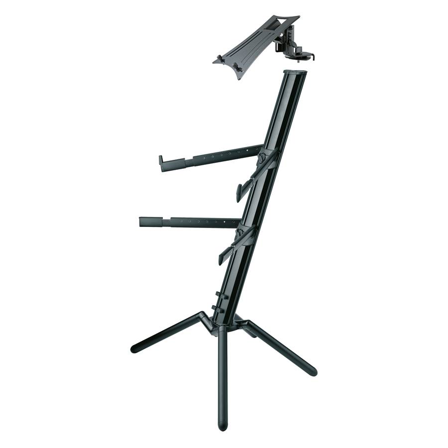 KOENIG & MEYER Laptopablage für Spider Pro & Baby Spider Pro Keyboardtische - in schwarz