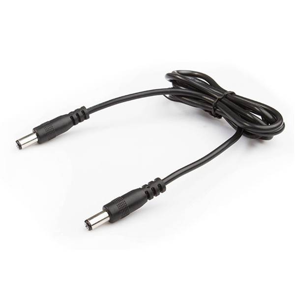 SWIT ELECTRONICS S-7108 - DC-Anschlusskabel (2x 5,5mm 2-pin Pole-Tap | Länge: 0,60m) - in schwarz