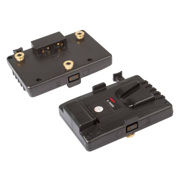 SWIT ELECTRONICS S-7005S - Gold-Mount auf V-Mount Akkuadapter - in schwarz
