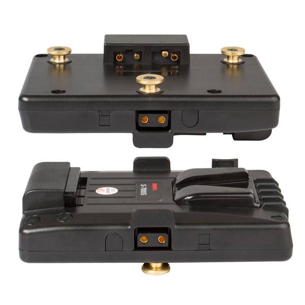 SWIT ELECTRONICS S-7005S - Gold-Mount auf V-Mount Akkuadapter - in schwarz