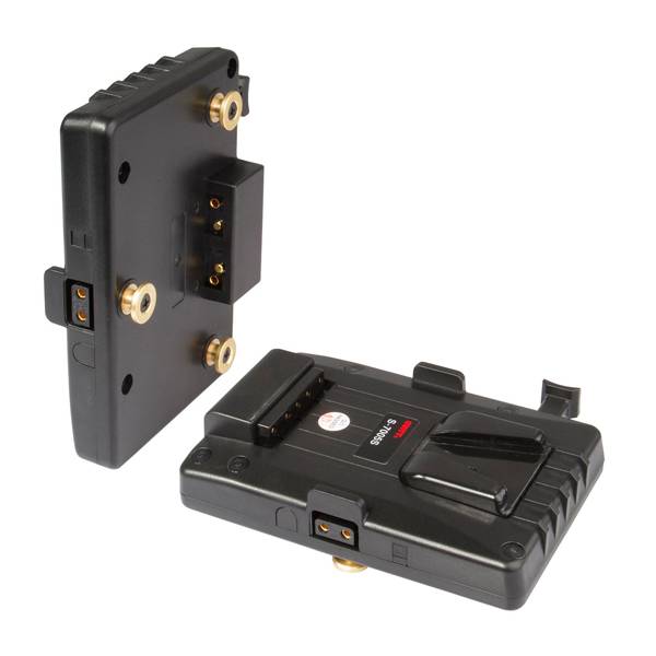 SWIT ELECTRONICS S-7005S - Gold-Mount auf V-Mount Akkuadapter - in schwarz