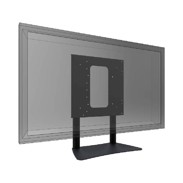 SMARTMETALS MOUNTING SOLUTIONS Schreibtischständer für 32-55" Flachbildschirme (max. 40 kg) - schwarz