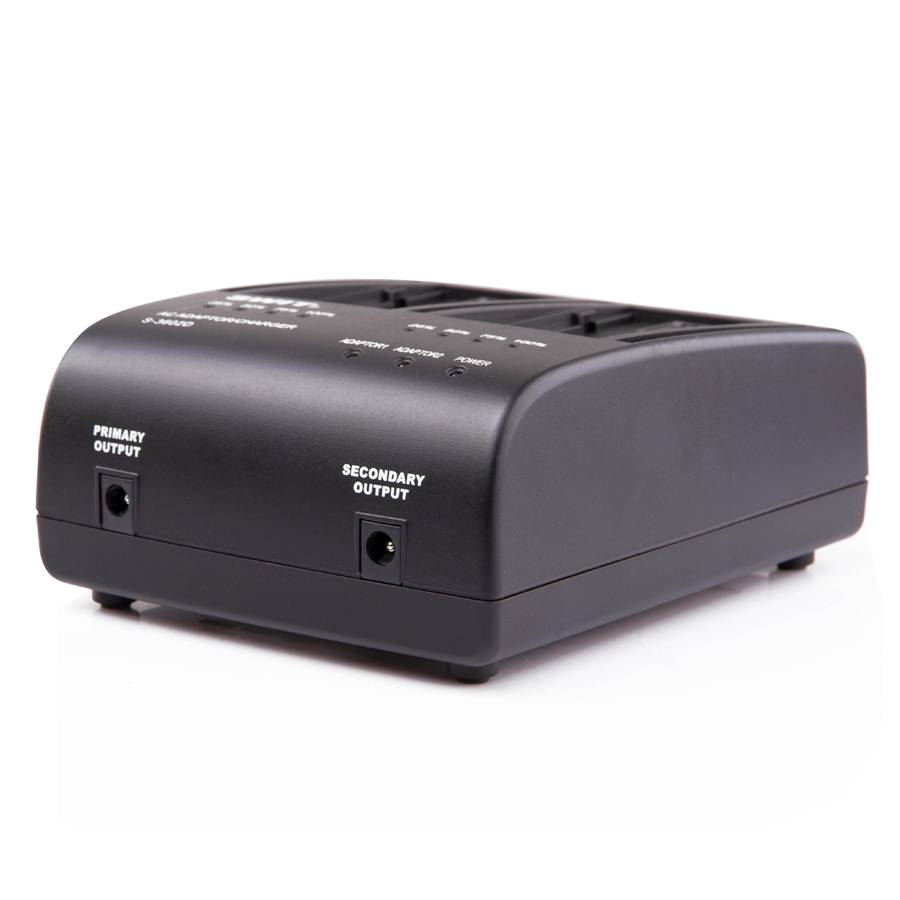SWIT ELECTRONICS S-3602D - Dual-Ladegerät & Adapter für Panasonic VW-VBD58 | AG-VBR59 | CGA-D28 | CGA-D54 Akkus