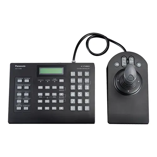 I-PRO WV-CU980/G - Kompakter Ethernet System-Controller mit 3D-Joystick für PTZ-Kameras - in schwarz I-PRO WV-CU980/G - Kompakter Ethernet System-Controller mit 3D-Joystick für PTZ-Kameras - in schwarz
