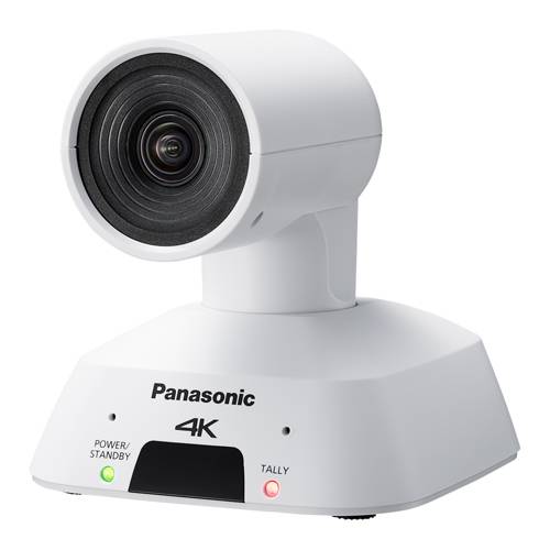 PANASONIC AW-UE4 - 4K UHD PTZ-Kamera (2.160/30p | 4x digitaler Zoom | Stereomikrofon | HDMI & USB-C | PoE) - weiß