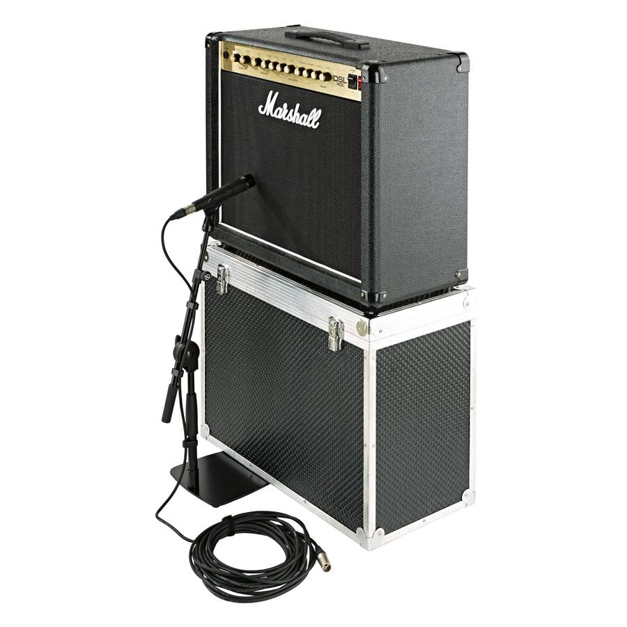 KOENIG & MEYER Kompaktes Mikrofonstativ (ausziehbar 333 - 565 mm | 3/8" Gewindeanschluss | Höhe 275 - 405 mm) - in