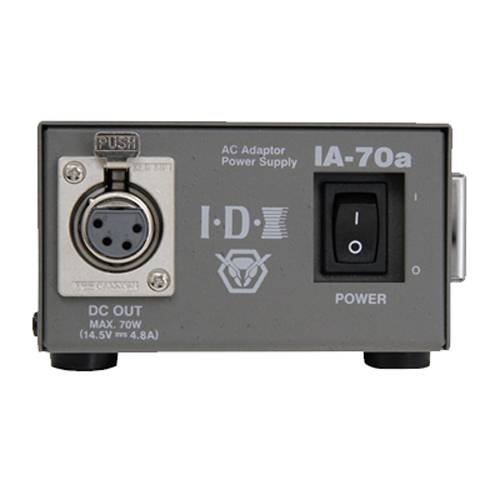 IDX IA-70A - Stand-Alone Netzteil mit variabler Ausgangsspannung (14.3-15.8V | 4-pol XLR 70W) - schwarz
