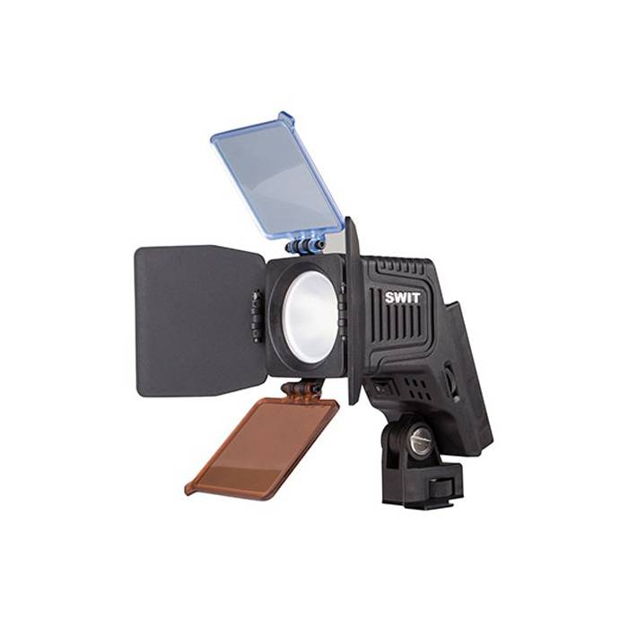 SWIT ELECTRONICS S-2070 - Kompaktes COB Kamera LED Headlight (13 Watt | 800 Lux | 3.200 - 5.600 K | dimmbar) - in