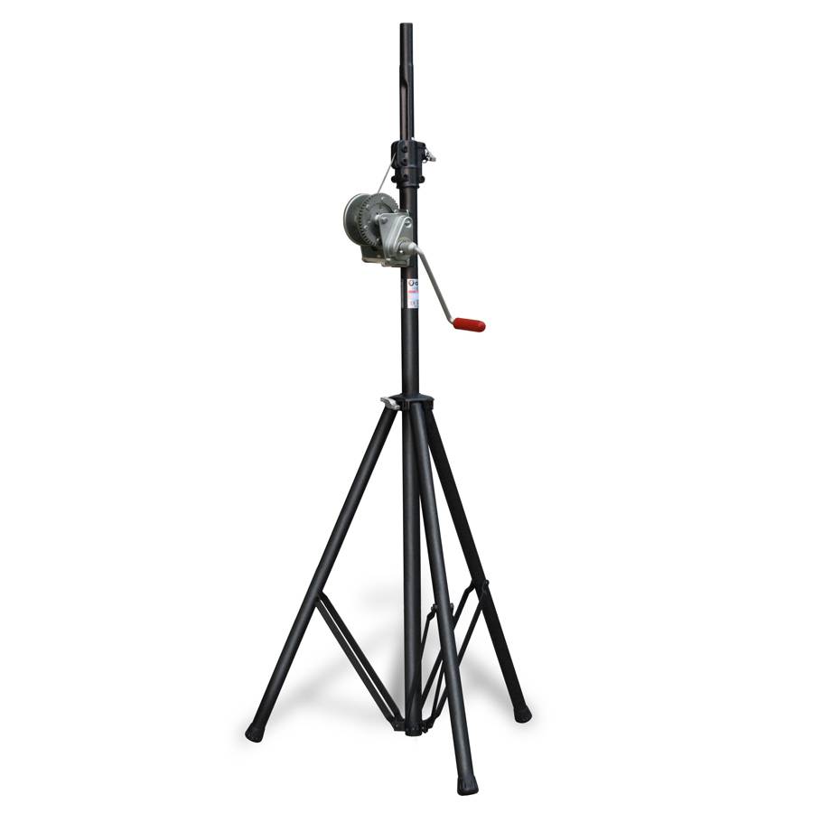 GUIL ELC-700 - Kompakter Teleskop-Lift mit Winde und Ø 35 mm Spigot (Höhe max. 3,30m | Belastbarkeit max. 85kg |