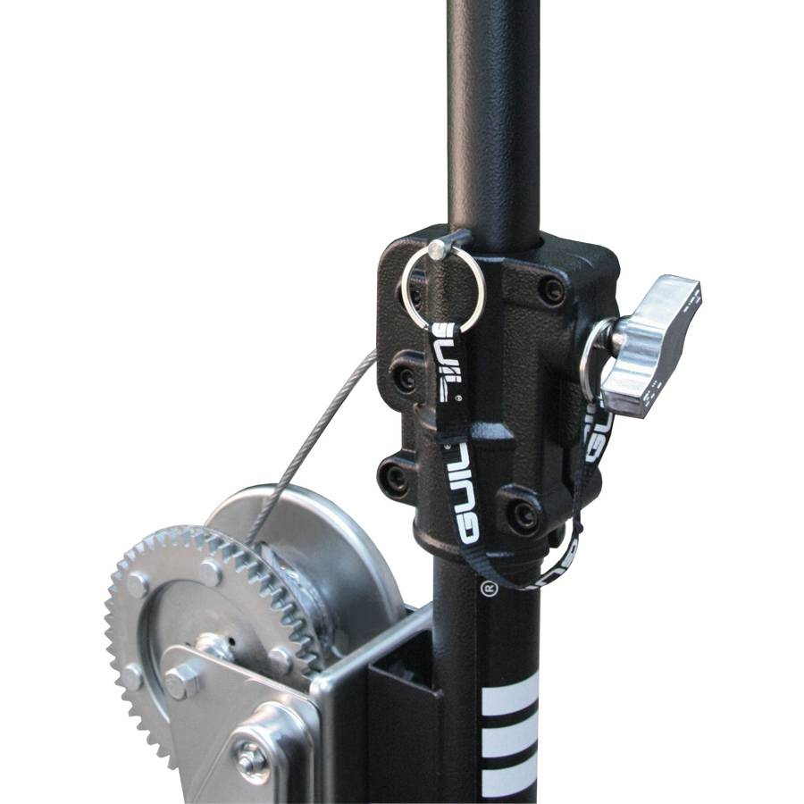 GUIL ELC-700 - Kompakter Teleskop-Lift mit Winde und Ø 35 mm Spigot (Höhe max. 3,30m | Belastbarkeit max. 85kg |