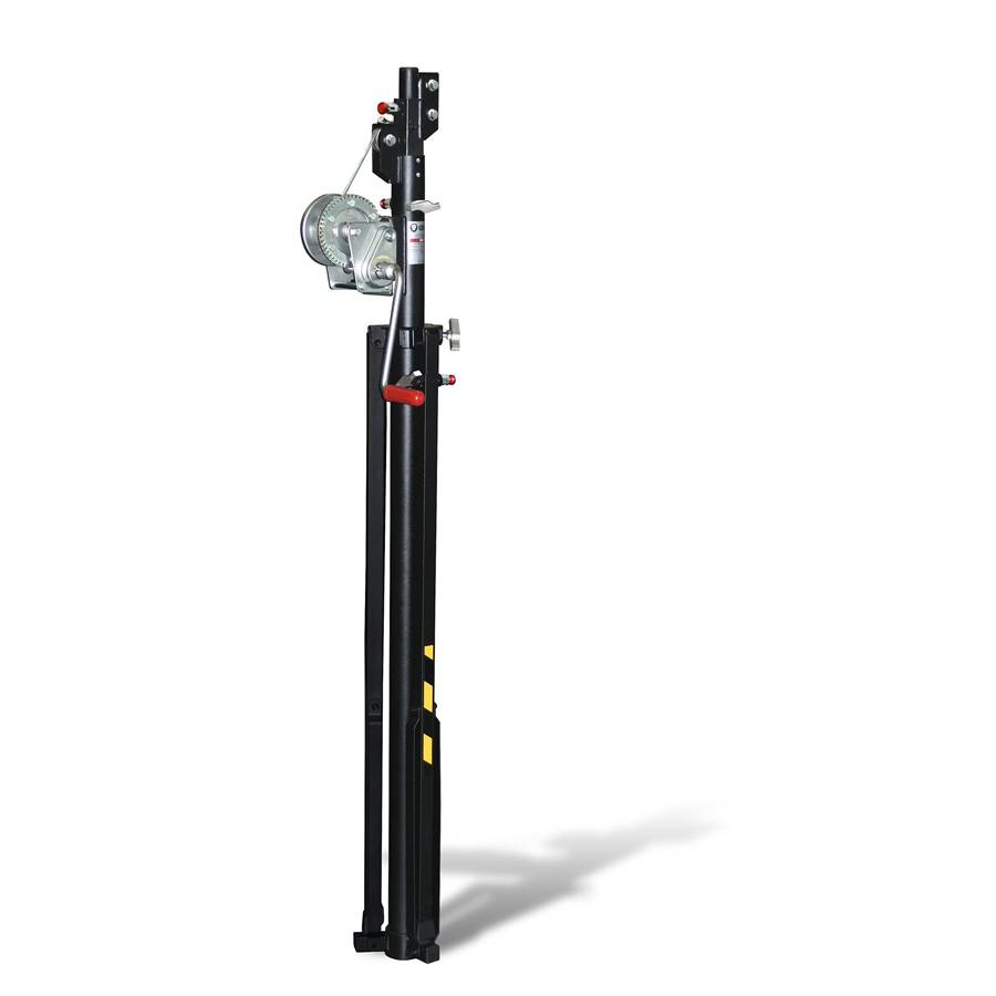 GUIL ELC-710 - Kompakter Teleskop-Lift mit Winde und Ø 35 mm Spigot (Höhe max. 4,00m | Belastbarkeit max. 100kg |