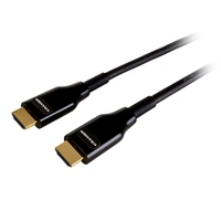 KRAMER CRS-PlugNView-H-328 - Aktives gepanzertes 4K HDMI-Kabel (male / male | 18 Gbps | Kabeltrommel | 100m) - schwarz KRAMER CRS-PlugNView-H-328 - Aktives gepanzertes 4K HDMI-Kabel (male / male | 18 Gbps | Kabeltrommel | 100m) - schwarz