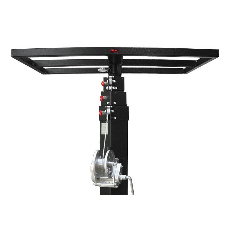 GUIL BC-02/M2 - Rechteckige Ladewanne mit Ø 55 mm Spigot (Maße: 800 x 400 mm | geeignet für die Teleskop-Lifte ELC-770 &