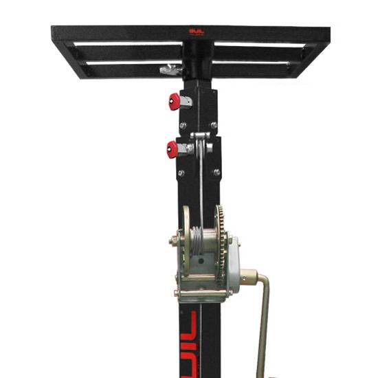 GUIL BC-06/M - Rechteckige Ladewanne mit Ø 35 mm Spigot (Maße: 450 x 450 mm | geeignet für die Teleskop-Lifte ELC-720 |