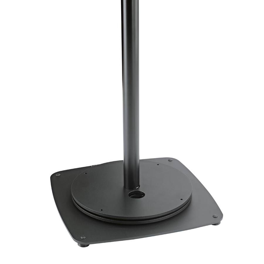 KOENIG & MEYER Separate Gewichtsplatte zur Erhöhung der Standfestigkeit für Boxenstative mit M20 Sockelplatte